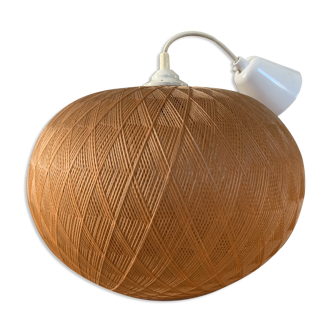 Suspension boule en fils tressés vintage