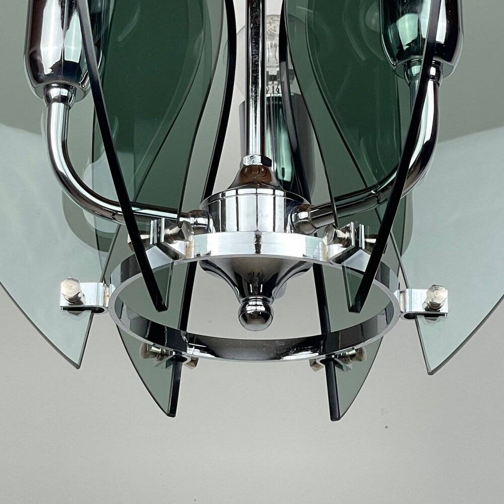 Grey suspension from the mid-century by Veca, Italy, 1980s.