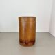 lovely real leather paper bin basket by Torben Ørskov & Co Denmark, 1960s