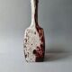 Blown glass bottle vase, Clichy glassworks