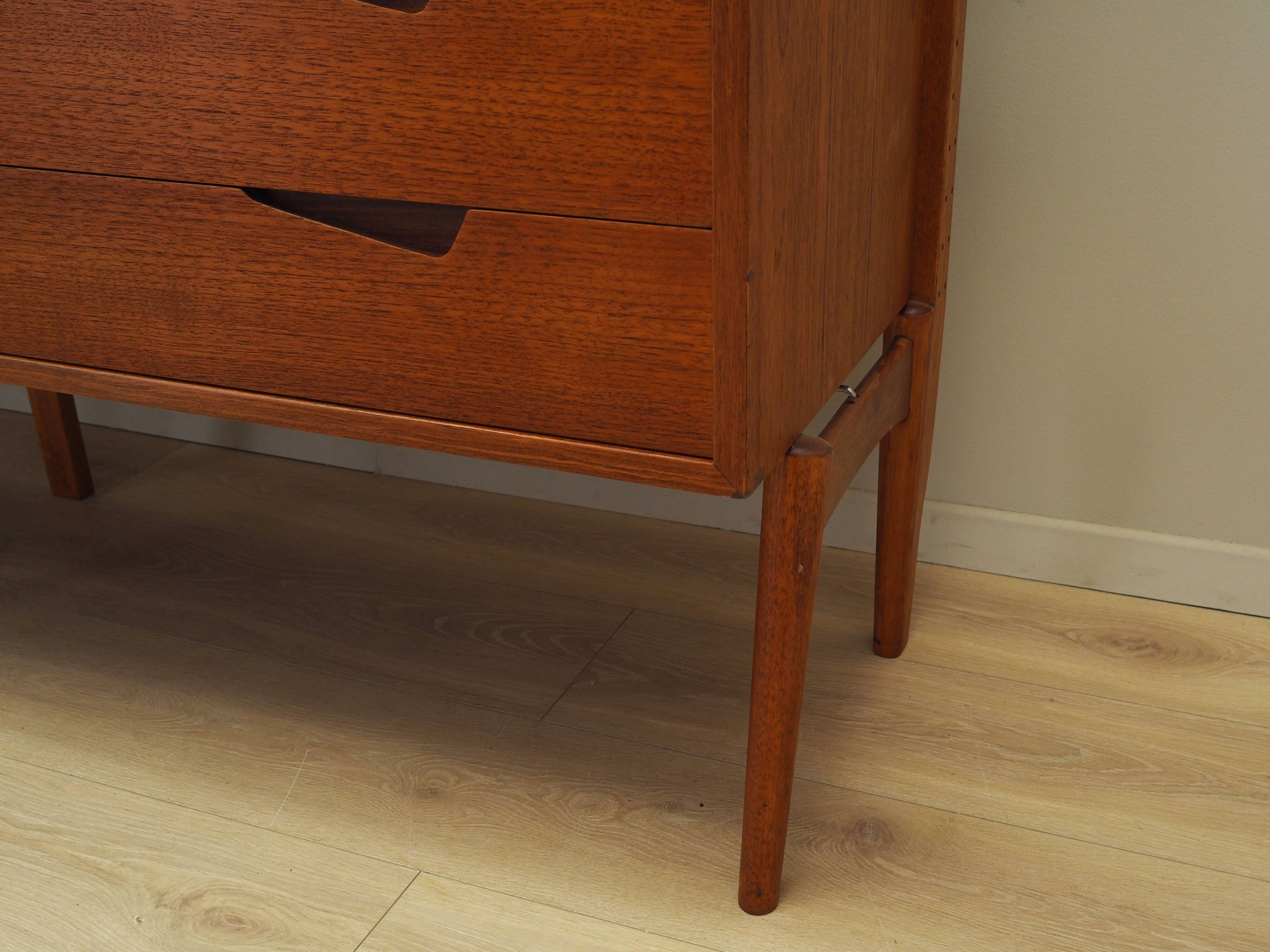 Teak wall unit, Norwegian design, 1960s, designer: Kjell Riise, production: