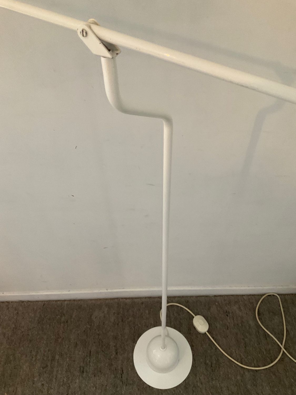 Sölken Leuchten reading floor lamp from the 70s and 80s
