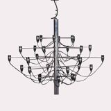 Chandelier by Gino Sarfatti, model 2097/30, Arteluce edition, 1970