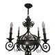 wrought iron chandelier