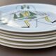 Set of 6 vintage Royal Sphinx Maastricht plates – Folk decor