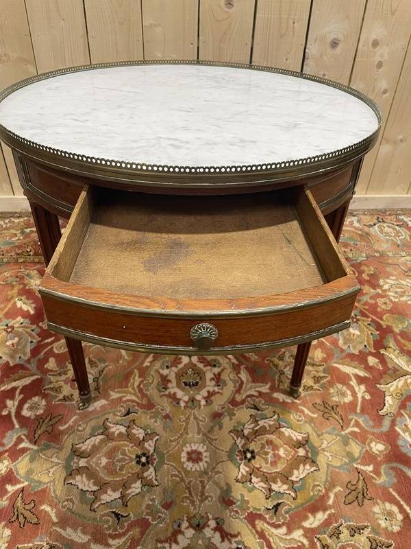 Table bouillotte tripode de style Louis XVI