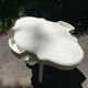 White dolce vita makeover violin table