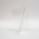 Geometric glass vase model "Delta" by Mart van Schijndel, The Netherlands 1
