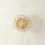 Doria Leuchten wall or ceiling lamp, Space Age, bubble glass, 1970s