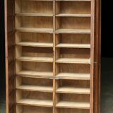 Notary's cabinet PERFECTA in walnut. Restored (circa 1930)