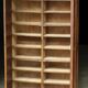 Notary's cabinet PERFECTA in walnut. Restored (circa 1930)