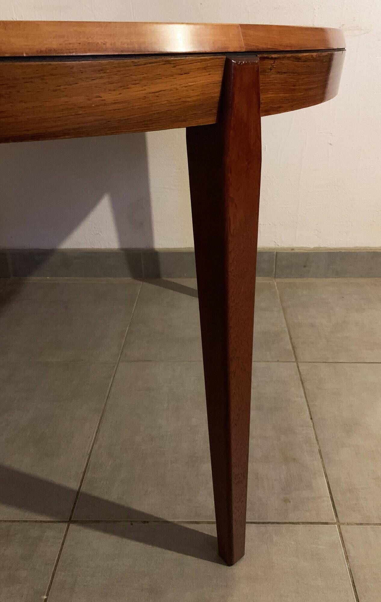 Dining table by Vestervig Eriksen Scandinavian rosewood from the 60s extendable