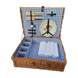 Vintage picnic basket