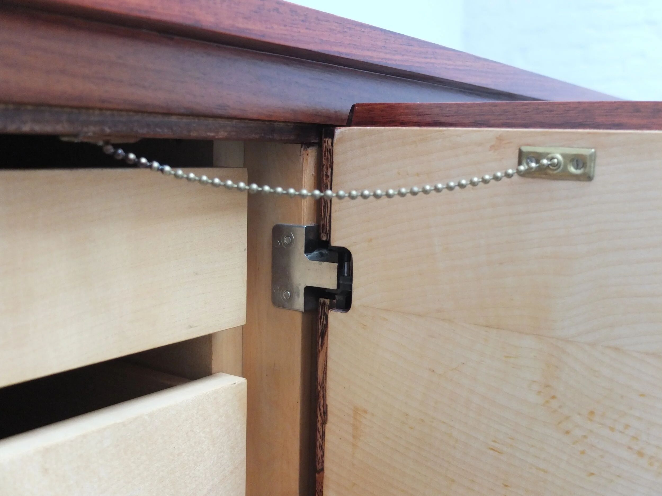 Large minimalist sideboard by Meubelfabriek Aurora, 1960s