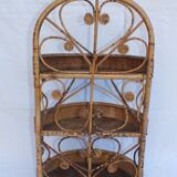 Rattan Peacock shelf