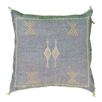 Berber cushion sabra blue jeans