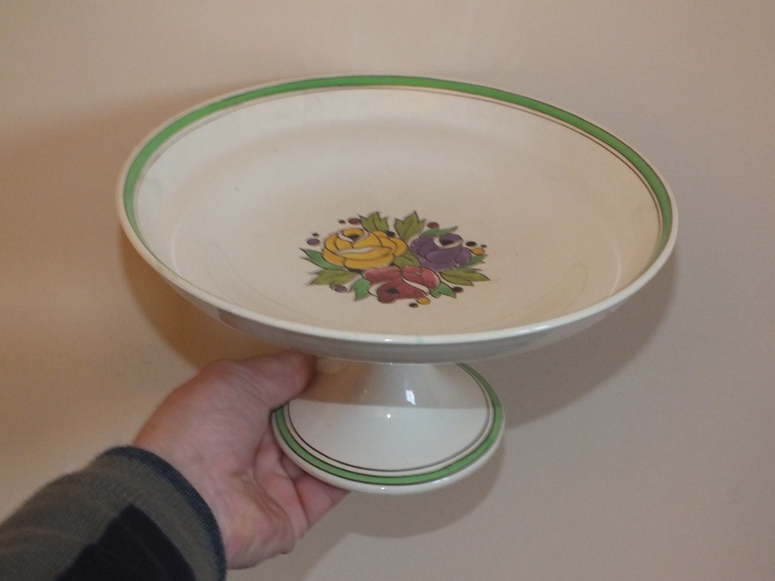 Art Deco Standing Cup Boch La Louvière Belgium