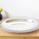 Silver-plated metal breadbasket 30s 40s