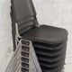 Vintage Knoll International 1601 Model stackable chairs 1970s