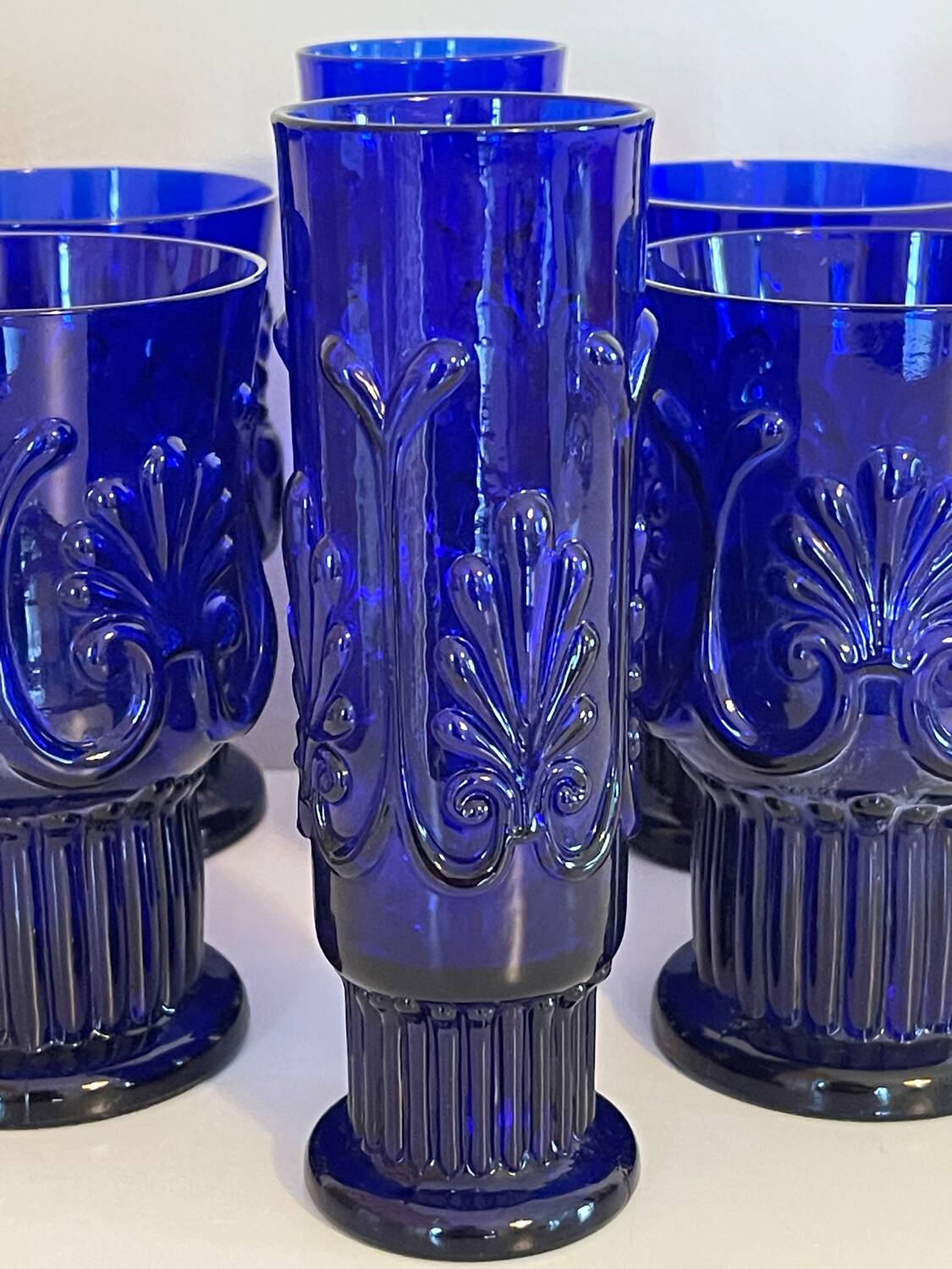 Pilgrim Cobalt Blue Glasses