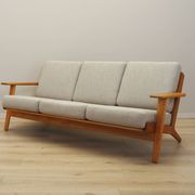 Canapé en chêne, design danois, années 1960, designer : Hans J. Wegner, fabricant : Getama