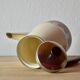 Vintage enameled metal and Bakelite coffee maker - 1960s