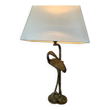 Heron lamp from the 70s by Maison Baguès