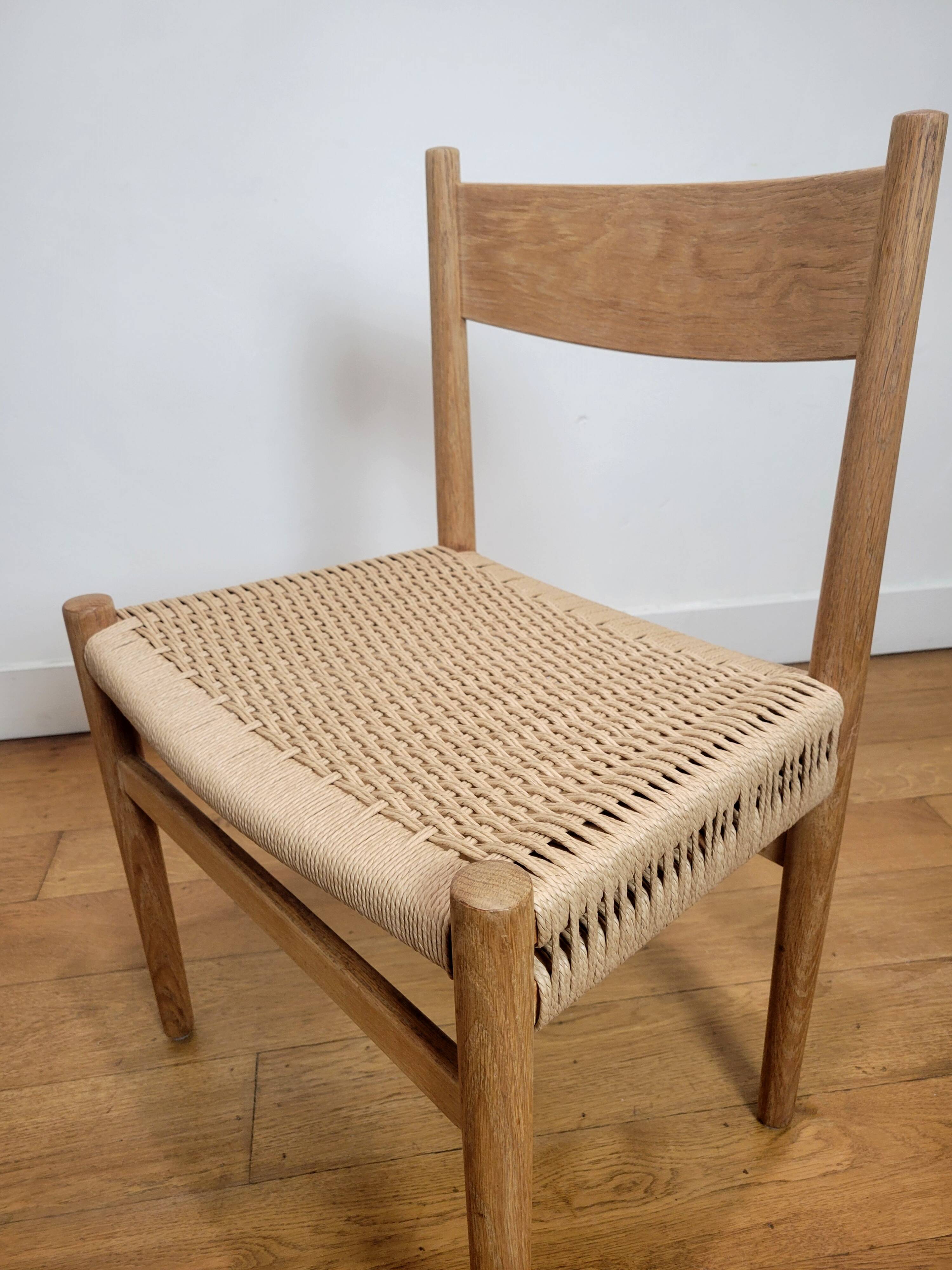 Set of 6 chairs by Hans J. Wegner for Carl Hansen & Søn, 1960