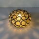 Iron or structured glass wall light by Limburg, 1960s, Germany.