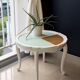 Renovated vintage side table in wood - Bold Elegance Collection