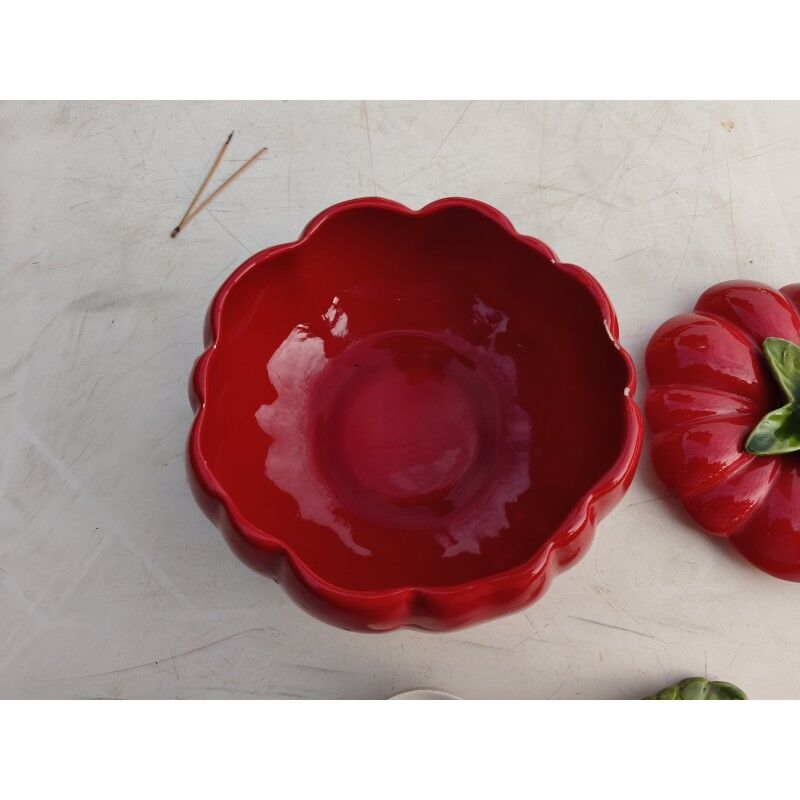 Soupière faïence tomate