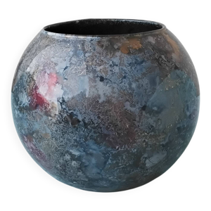 Vase en verre jean-Noël