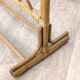 Rattan shoe rack