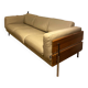 Canapé cuir beige Robin Day pour Habitat