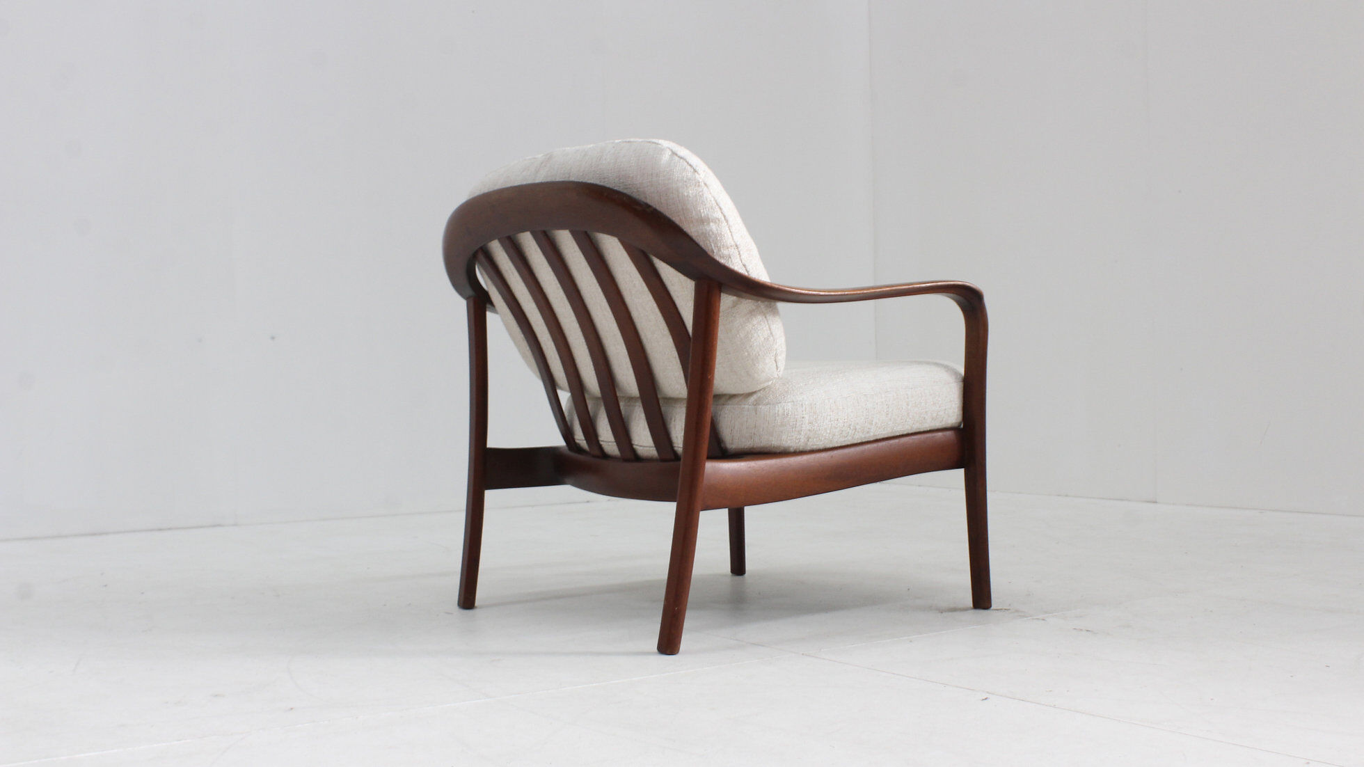 Set of 2 vintage Danish mid-century armchairs 1960s