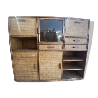 Rattan sideboard