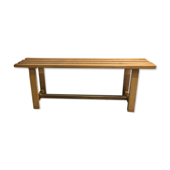 Pine bench, circa 1960