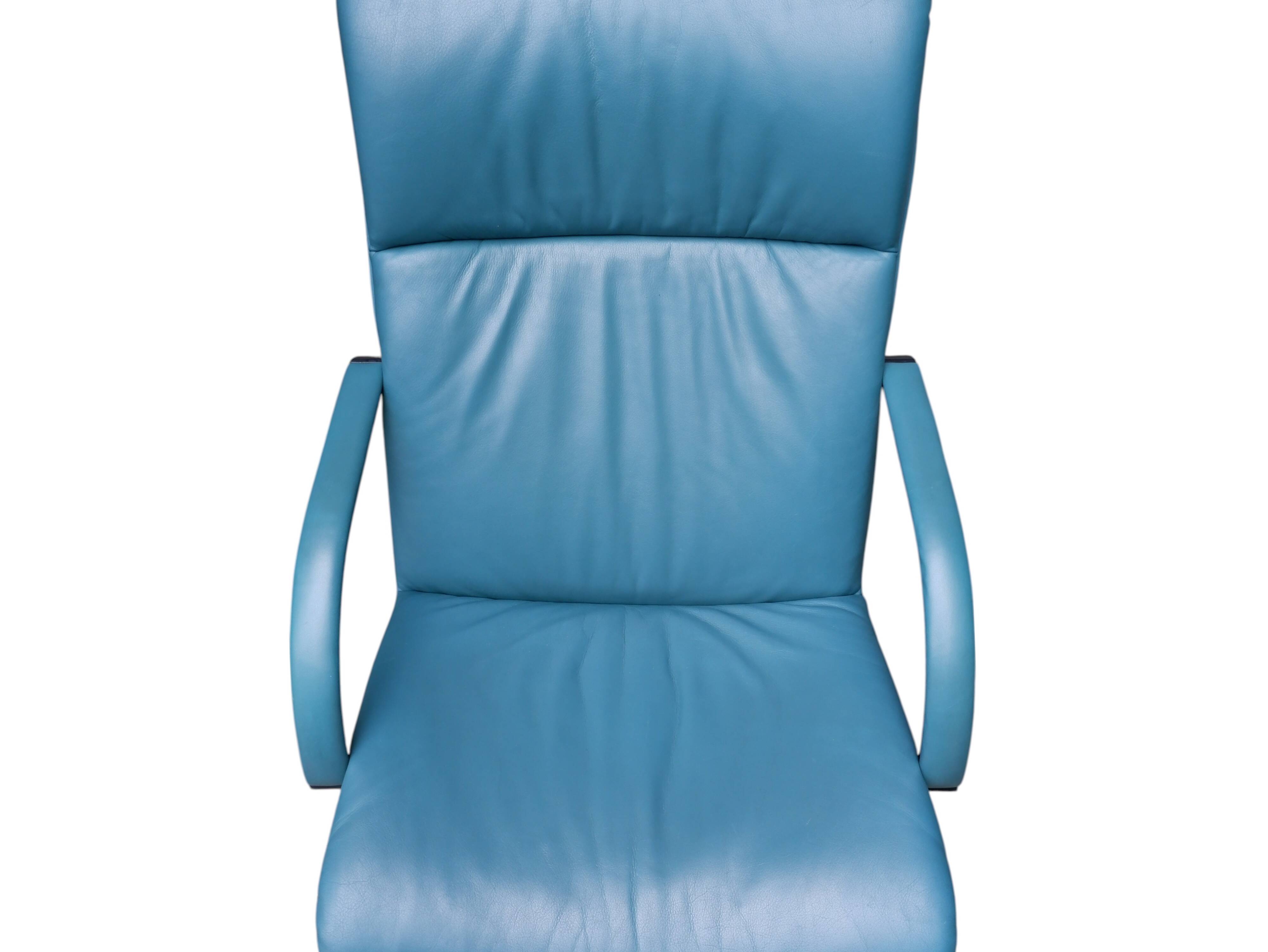 Artifort Holland leather arm chair