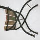 1920s set of four folding garden chairs, czechoslovakia