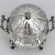 Edmond Tétard, beau sucrier en argent massif Minerve de style Régence.