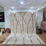 Handmade wool Berber rug 300X200 cm
