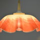Mid-century Glass Pendant,1980