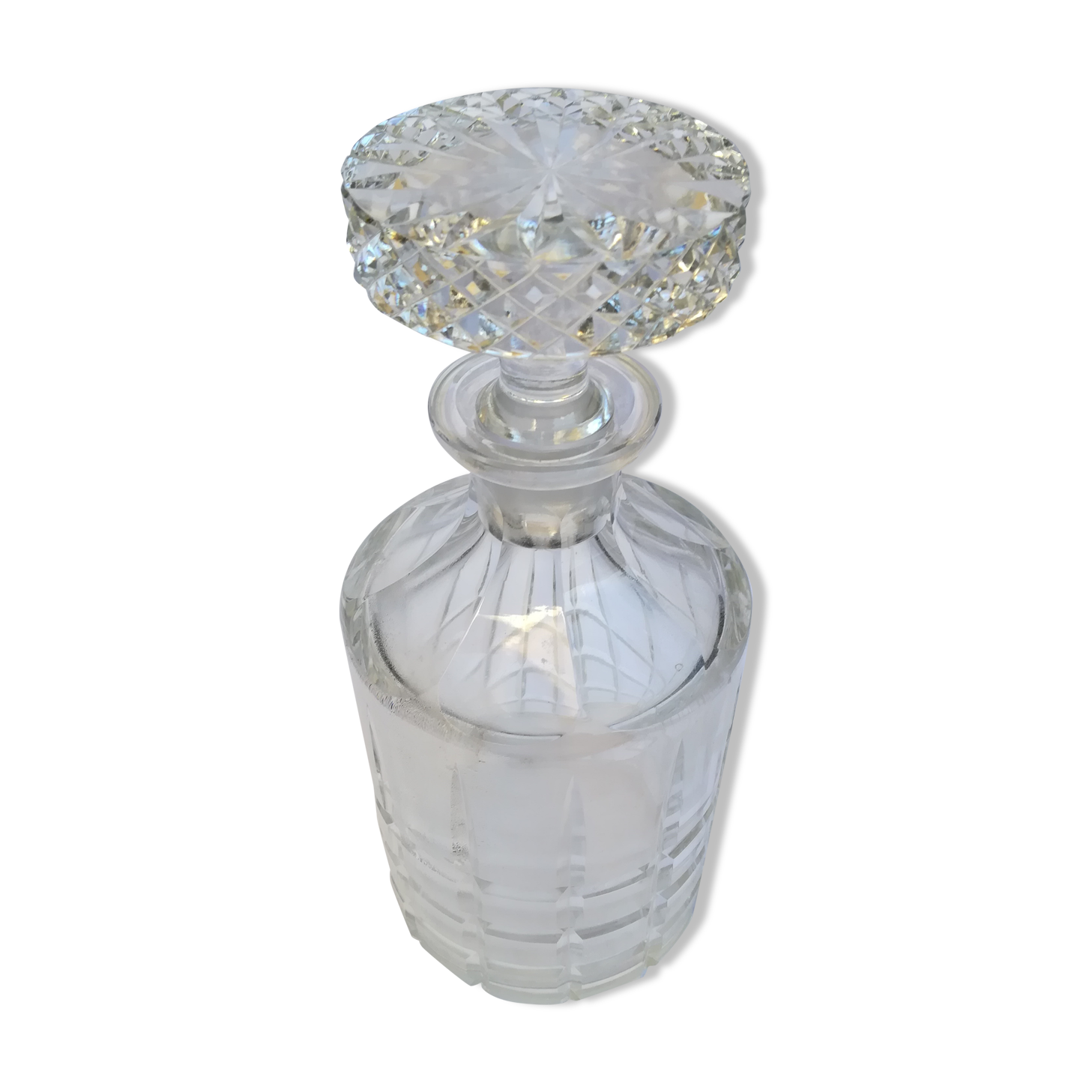 Crystal whiskey decanter