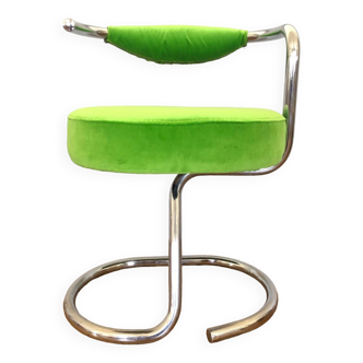 Chaise italienne Cobra, design Giotto Stoppino 1970