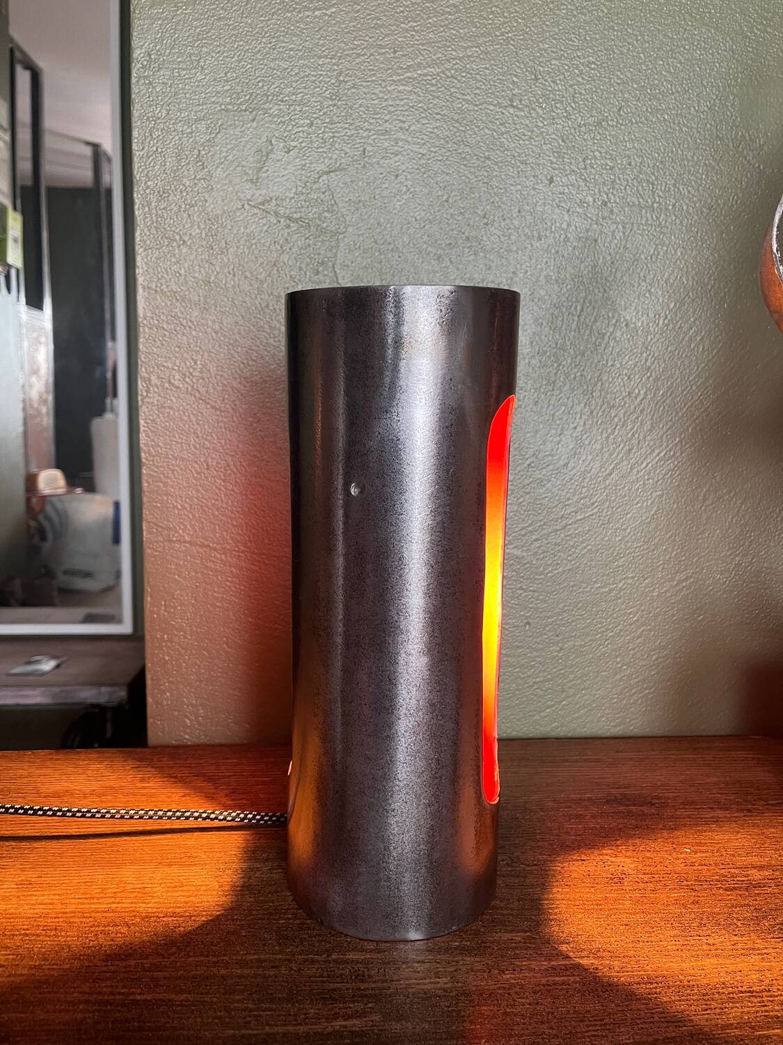 Lampe acier 2