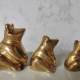 Brass frogs