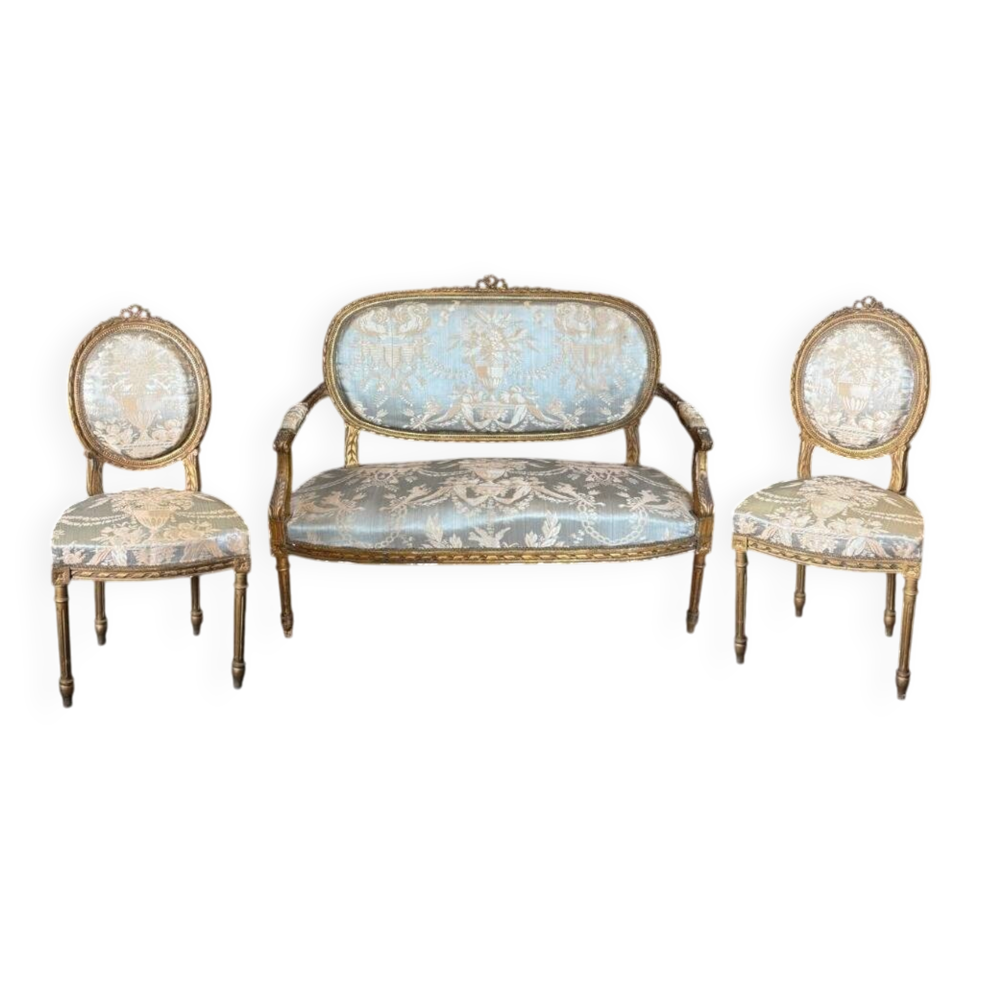 Salon 3 pièces de Style Louis XVI