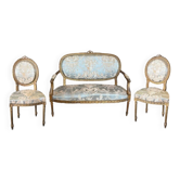 Salon 3 pièces de Style Louis XVI