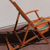 old Transat , CHaise Longue , Bain de SOleil