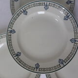 4 dessert plates from St Amand